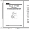 Yale Electric Motor Rider Trucks B814 ERC16 20AAF ERP16 20AAF Europe Service Manual 3
