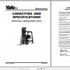 Yale Electric Motor Rider Trucks D216 ERP20 30ALF Europe Service Manual 1