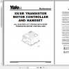 Yale Electric Motor Rider Trucks D807 ERP1.6 2.0ATF Europe Service Manual 2