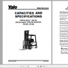 Yale Electric Motor Rider Trucks E108 ERC040 065RGZG Service Manual 1