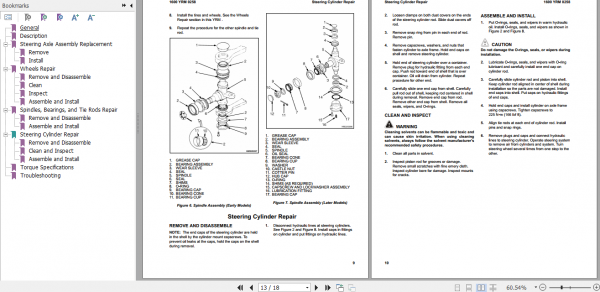 Yale Electric Motor Rider Trucks E108 ERC20 30AGF Europe Service Manual 5