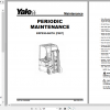 Yale Electric Motor Rider Trucks F807 ERP030035040TH Service Manual 2
