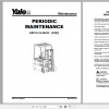 Yale Electric Motor Rider Trucks F807 ERP1.61.82.0ATF Europe Service Manual 1