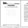 Yale Electric Motor Rider Trucks F807 ERP1.61.82.0ATF Europe Service Manual 2