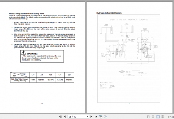 Yale Utilev Electric Forklift Trucks A370 UT13 20PTE Service Service Manual 76002031 4