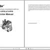 Yale Utilev Electric Forklift Trucks A374 UT15 25PFE Service Service Manual 76502796R5 1