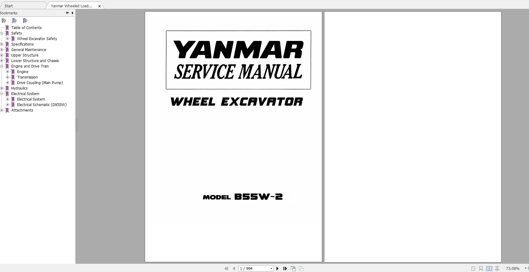 Yanmar Heavy EQuipment 10.7GB Full Collection Manuals DVD Package PDF