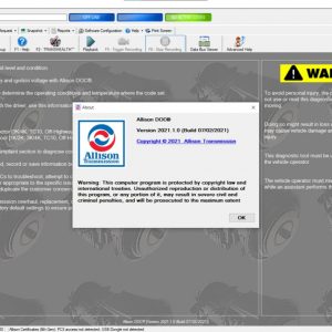 Allison DOC v2021.1 Install Active License
