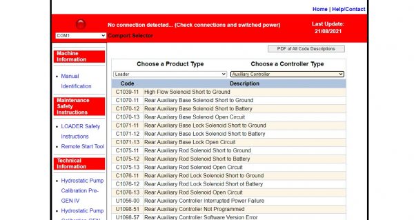 Bobcat BATS 08.2021 Advanced Troubleshooting System 4 1