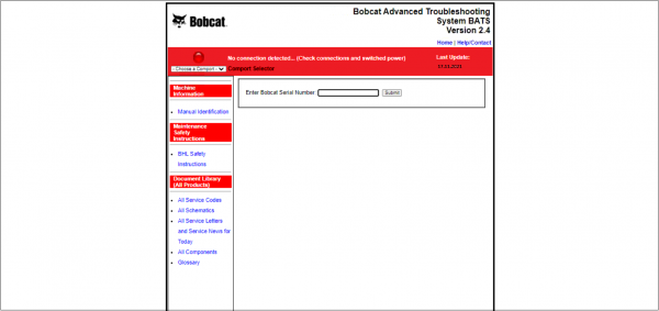 Bobcat BATS v2.4 05.2021 Advanced Troubleshooting System 2c7ec2c5b0f78b124