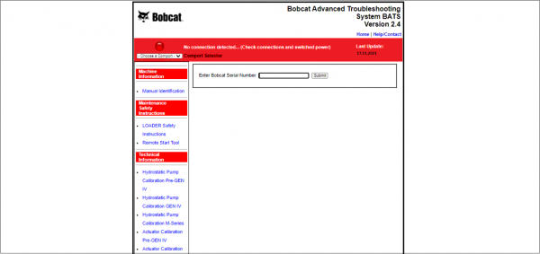 Bobcat BATS v2.4 05.2021 Advanced Troubleshooting System 37cff0c29d2caa1b8