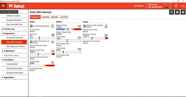 Bobcat Tool Bobcat Service Analyzer 89.09 07.2021 Diagnostic Software DVD 2