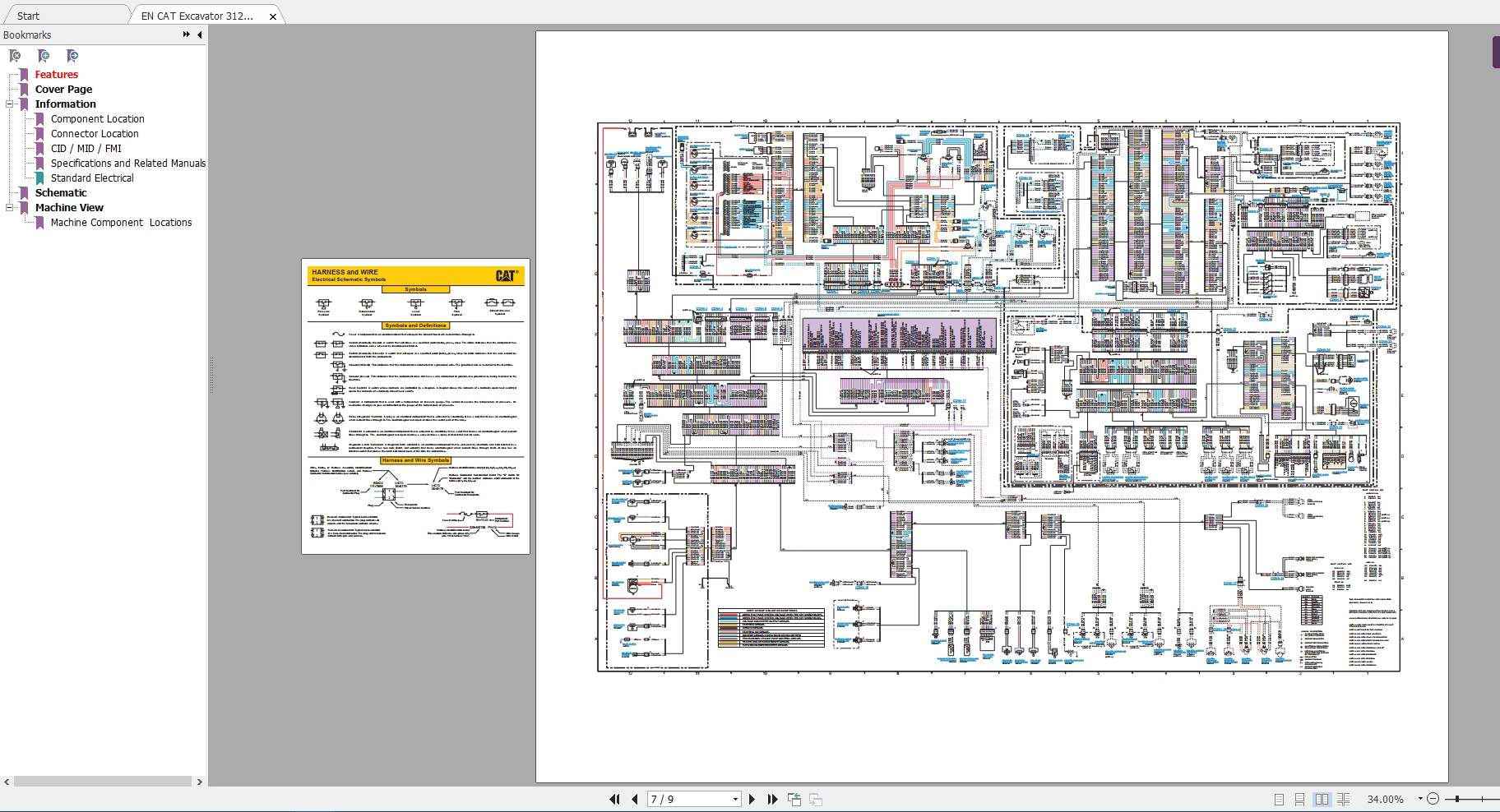CAT Excavator 3.49GB Full Models 01.2000 08.2021 Updated Electric Hydraulic Schematics EN PDF DVD 2