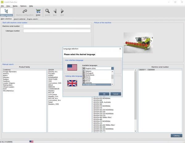 Claas Parts Doc 2.2 08.2021 Agricultural Updated 690 EPC Spare Parts Catalog DVD 3