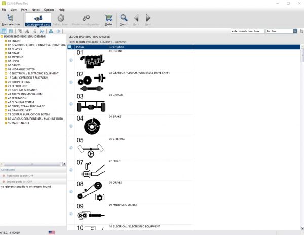Claas Parts Doc 2.2 08.2021 Agricultural Updated 690 EPC Spare Parts Catalog DVD 6