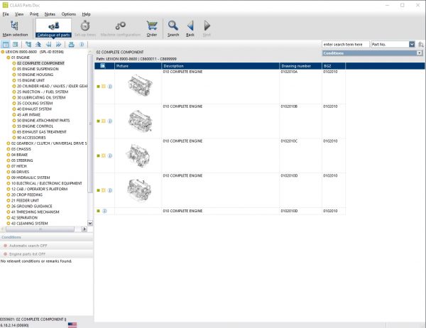 Claas Parts Doc 2.2 08.2021 Agricultural Updated 690 EPC Spare Parts Catalog DVD 7