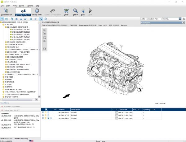 Claas Parts Doc 2.2 08.2021 Agricultural Updated 690 EPC Spare Parts Catalog DVD 8