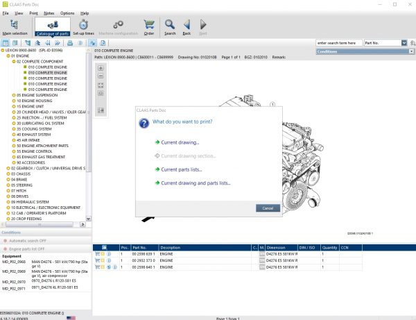 Claas Parts Doc 2.2 08.2021 Agricultural Updated 690 EPC Spare Parts Catalog DVD 9