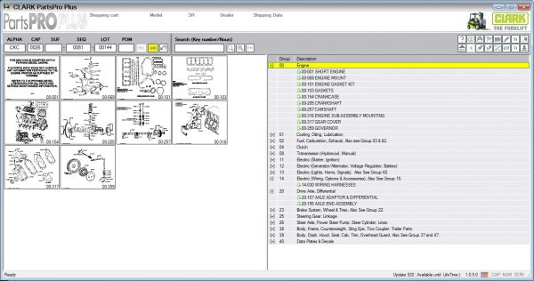Clark ForkLift Parts Pro Plus v520 08.2021 Spare Parts Catalog DVD 2