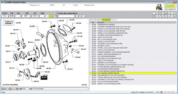 Clark ForkLift Parts Pro Plus v520 08.2021 Spare Parts Catalog DVD 3