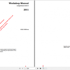 Deutz Engine 0312 Competence Level 3 Workshop Manual 1936 2011 1