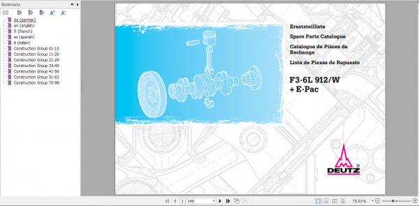Deutz Engine Parts Catalog EN 2