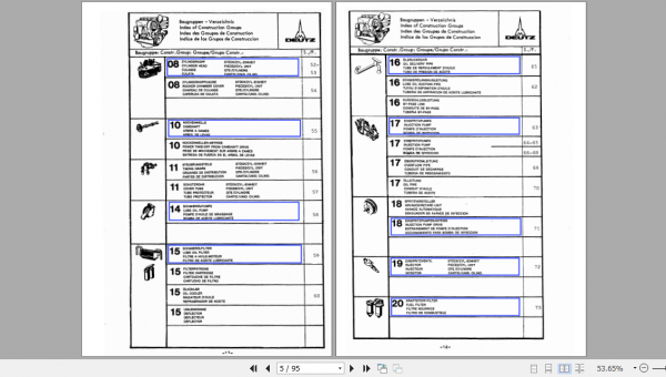 Deutz Tractor D5206 Service Manual German 2
