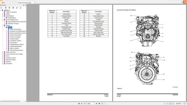 Doosan Excavator DX57W 5 Shop Manual 2
