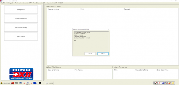 HINO Diagnostic eXplorer DX2 1.1.21.6 08.2021 Diagnostic Software 2