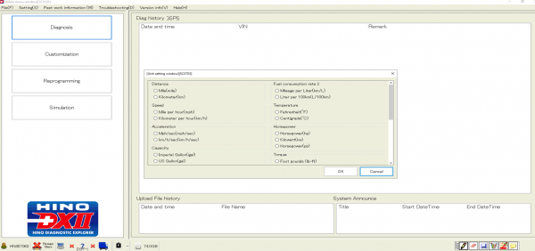 HINO Diagnostic eXplorer DX2 1.1.21.6 08.2021 Diagnostic Software 7