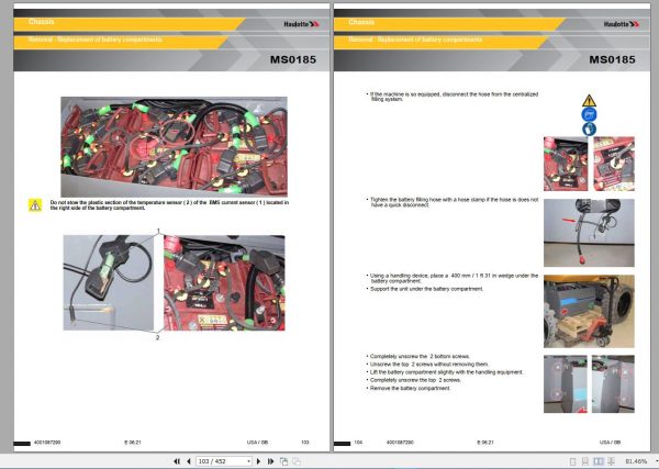Haulotte Work Platforms PDF 23.45 GB Updated 08.2021 Service Operators Manual Spare Parts Manual DVD 6