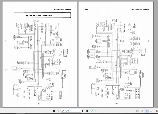 Iseki Lawn Tractor SGR17 SGR19 SGR22 Operator Manual 3