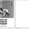 Iseki Tractor TF317 321 325 330 Operator Manual 1