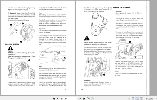 Iseki Tractor TF317 321 325 330 Operator Manual 3
