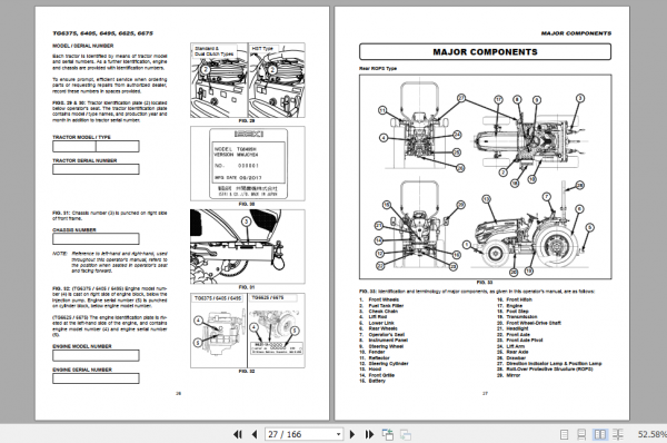 Iseki Tractor TG6375 TG6495 TG6405 TG6675 Operator Manual 2
