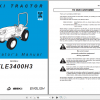Iseki Tractor TLE3400H3 Operator Manual 1