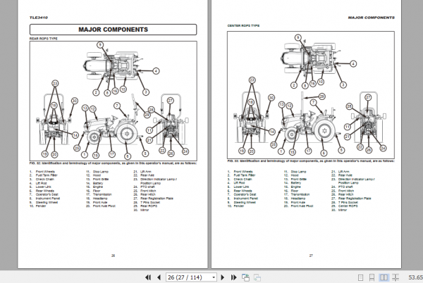 Iseki Tractor TLE3410 Operator Manual 2