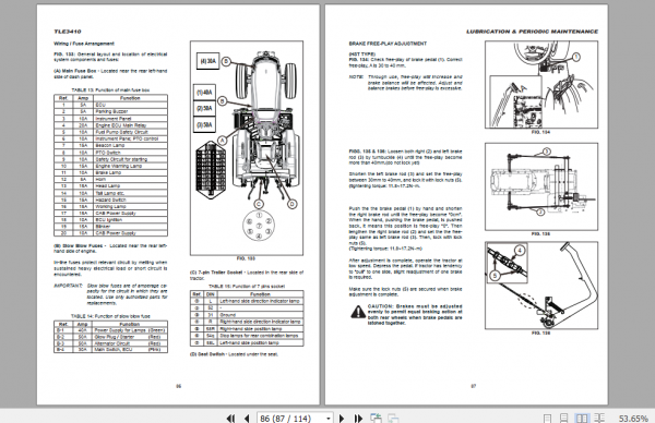 Iseki Tractor TLE3410 Operator Manual 3
