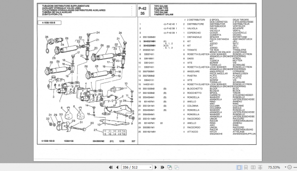 Iseki Tractor TR63 Parts Manual 5