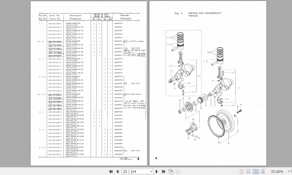 Iseki Tractor TX1300 TX1500 Parts Manual 2