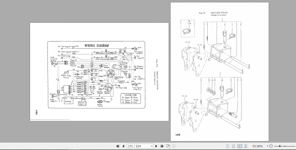 Iseki Tractor TX1300 TX1500 Parts Manual 4