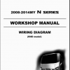 Isuzu N Series 2009 2014 LHD RHD Euro 5 08 Cab Model 1091 Workshop Manuals Color Wiring Diagrams 2