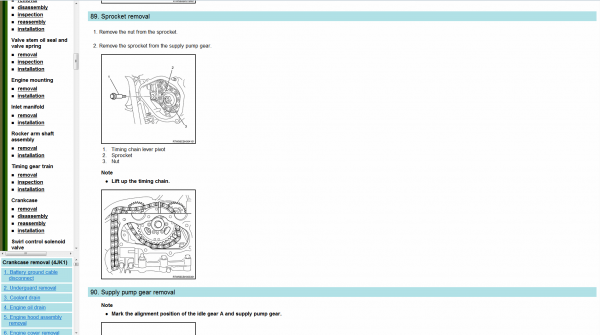 Isuzu UCS UCR 2021 Thailand Workshop Manuals Color Wiring Diagrams 2