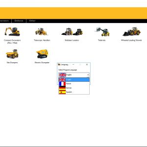 JCB ServiceMaster 4 v21.6.3 07.2021 Diagnostic Software DVD 0