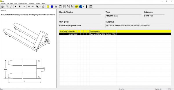 JUNGHEINRICH JETI ForkLift ET v4.36 Updated 450 08.2021 Spare Parts Catalog Full Instruction 3