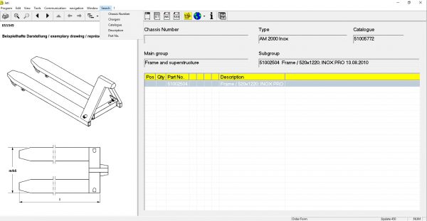 JUNGHEINRICH JETI ForkLift ET v4.36 Updated 450 08.2021 Spare Parts Catalog Full Instruction 5