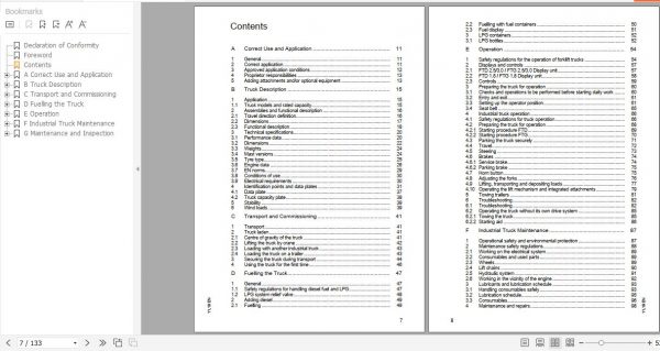 Jungheinrich Counterbalance FTD FTG Operating Instructions 11 2019 EN 51814874 2