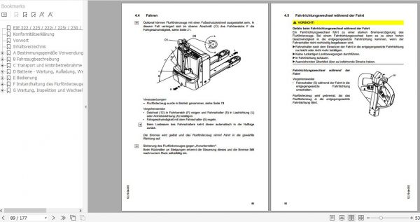 Jungheinrich Electric Pallet Truck EJE 222 225 222R 225R 230 235 Operating Instructions 12 2019 DE 51650154 3