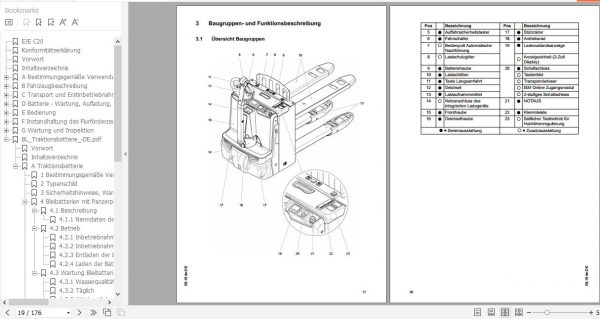 Jungheinrich Electric Pallet Truck EJE C20 Operating Instructions 09 2019 DE 51653195 2