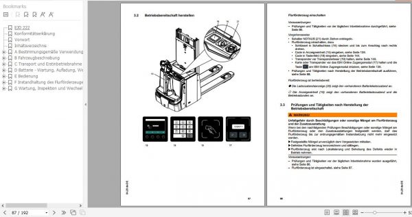 Jungheinrich Electric Stacker Truck EJD 222 Operating Instructions 04 2020 DE 51843668 3